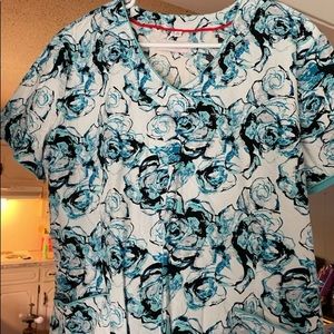 Never worn scrub top